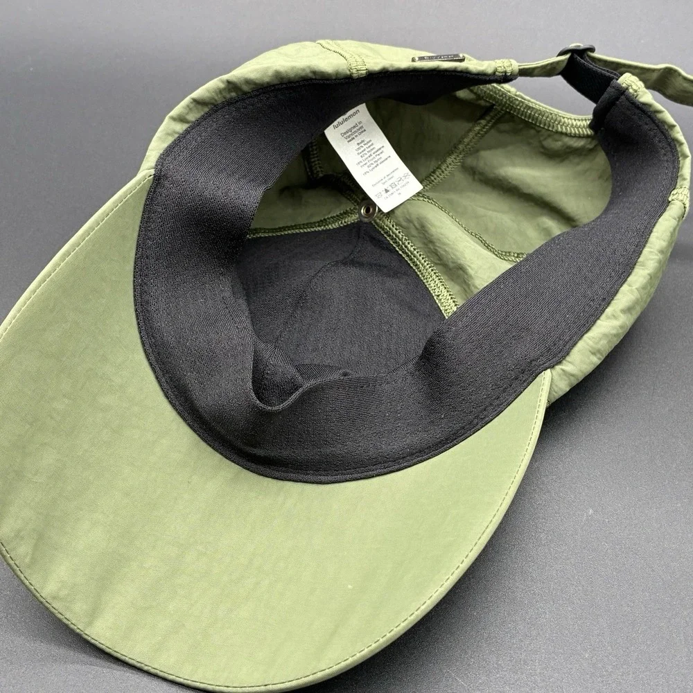 Lululemon Baller Hat Adjustable Green Lightweight Athletic Running Cap